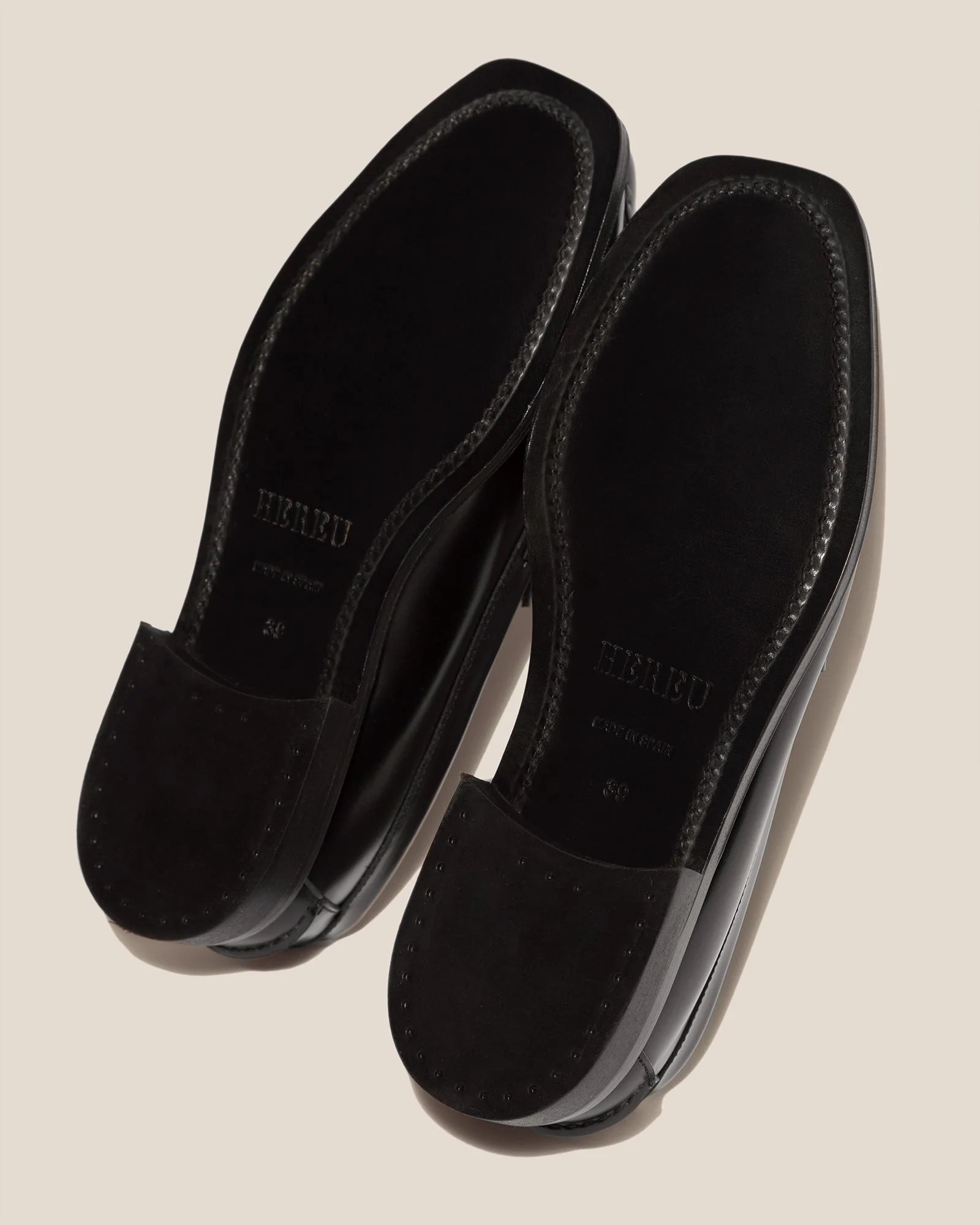 Nombela Black Slip-on Loafer sole