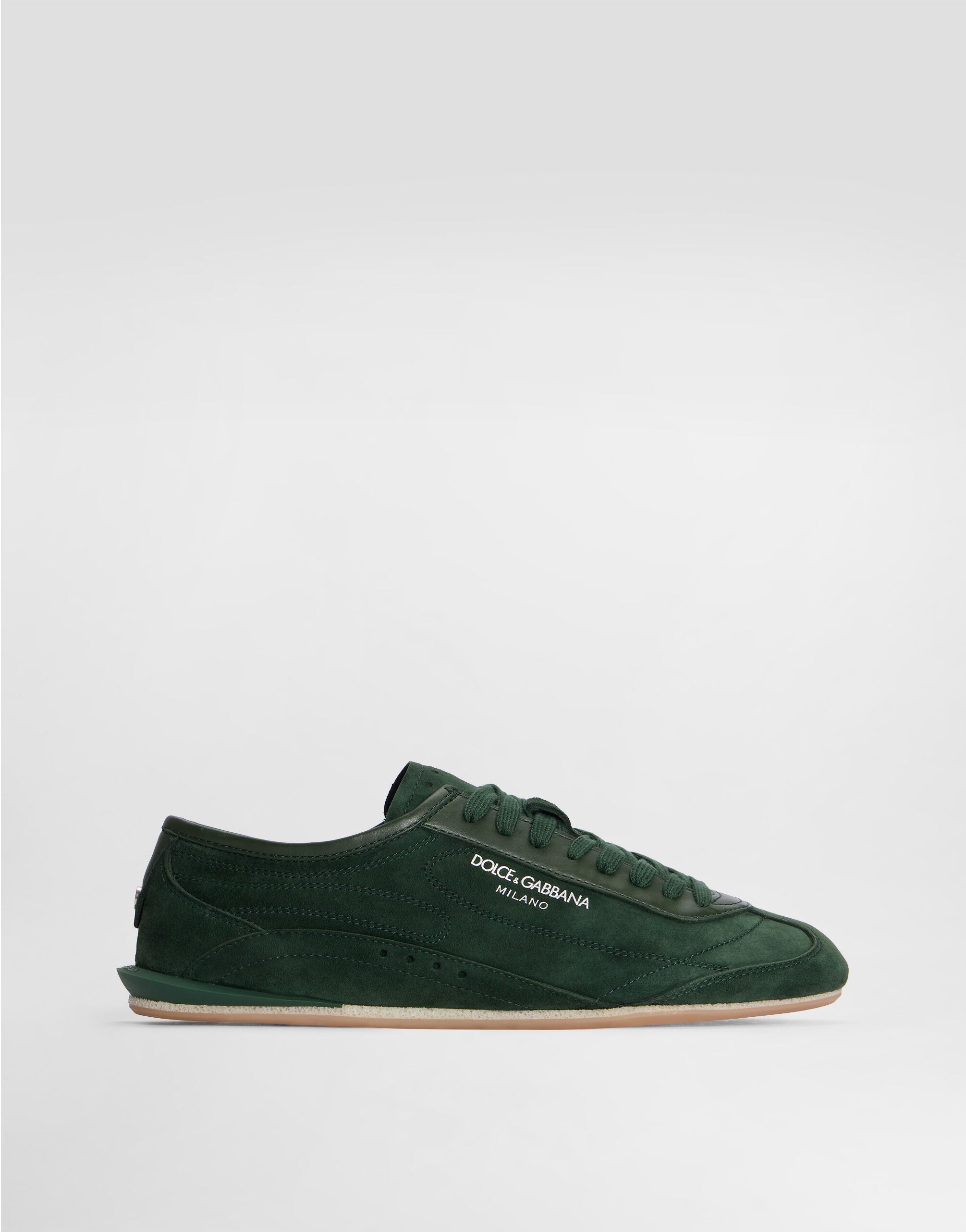 Dolce & Gabbana Black Suede Lipari Sneaker side