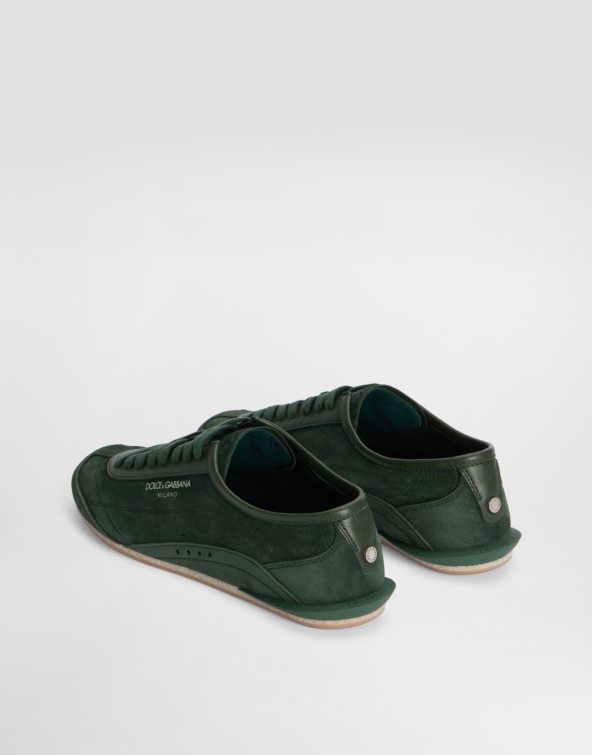 Dolce & Gabbana Black Suede Lipari Sneaker back side