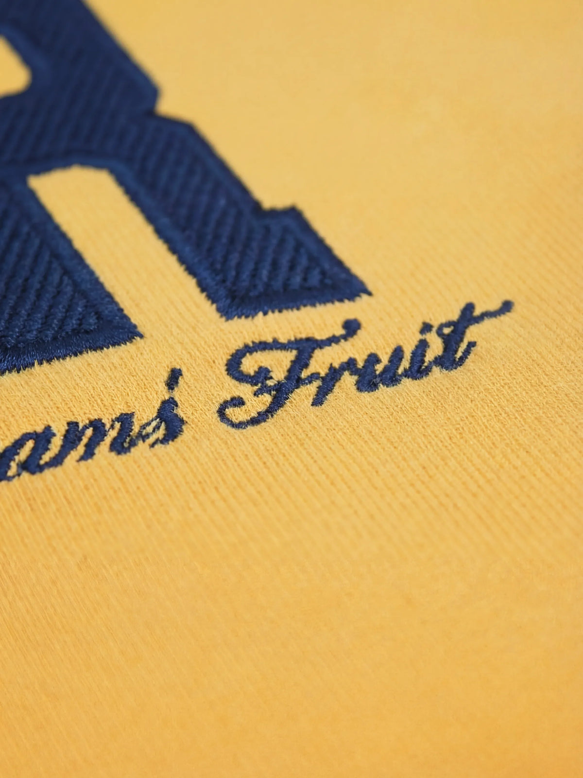 Brams Fruit Yellow Gardener Zipper Hoodie