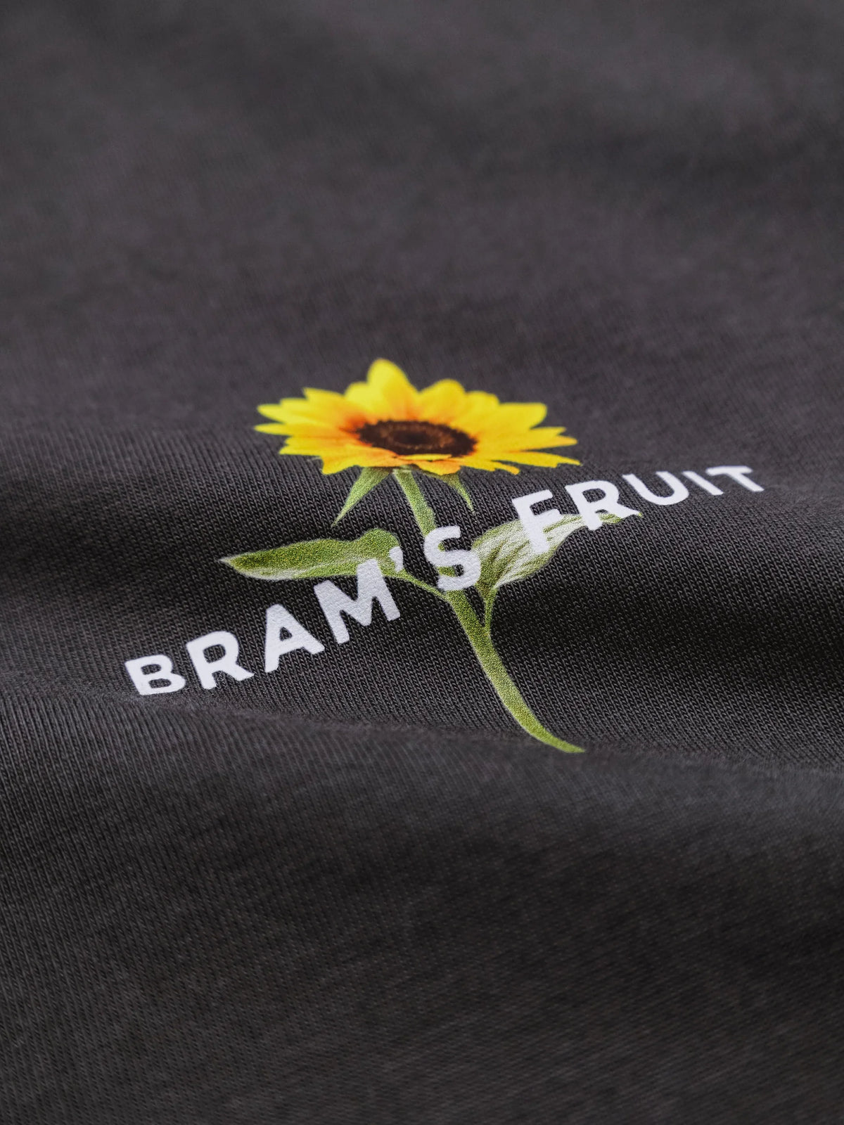 Brams Fruit Black Sunflower T-shirt
