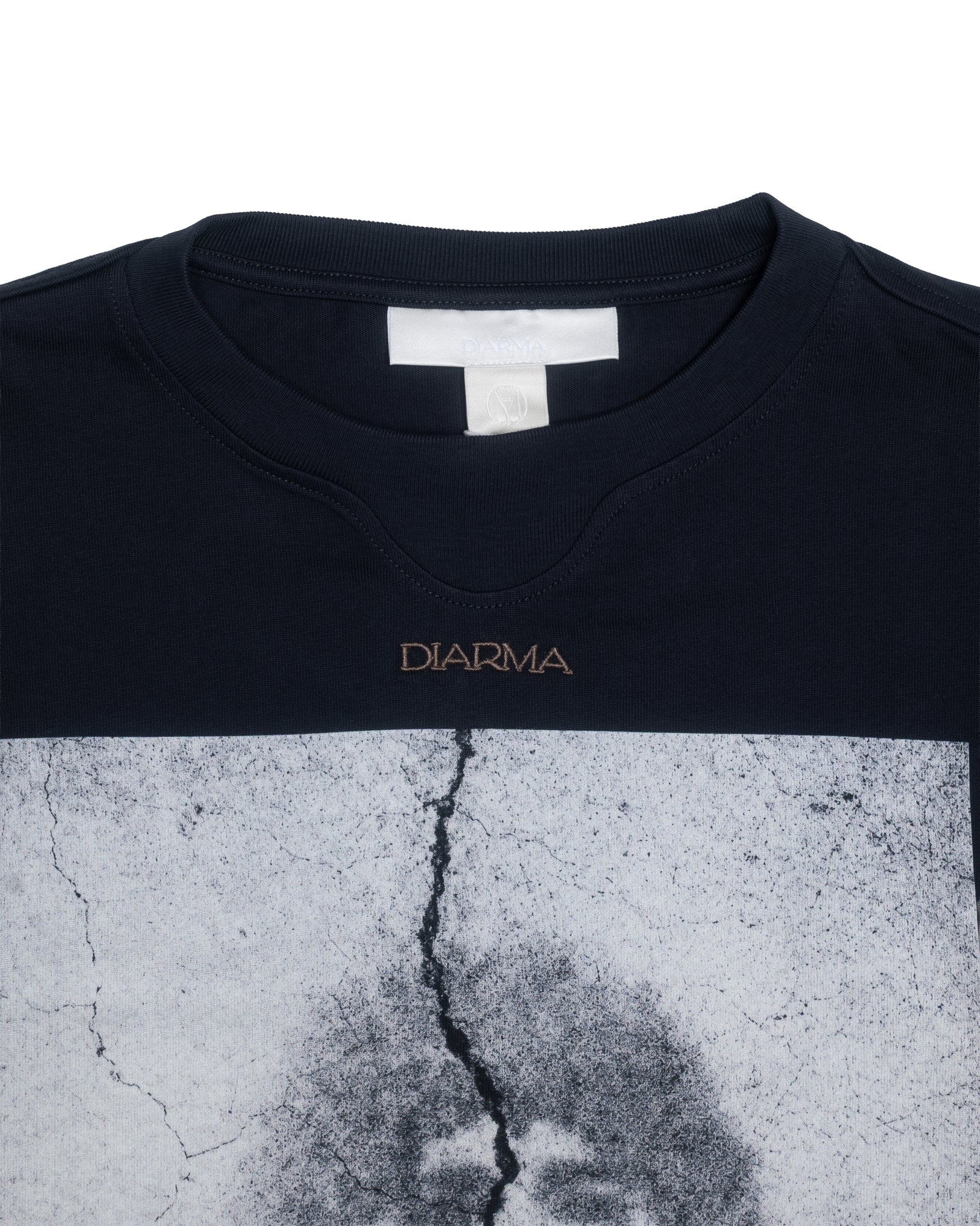 DIARMA Cracked Wall MidnightBlue Longsleeve