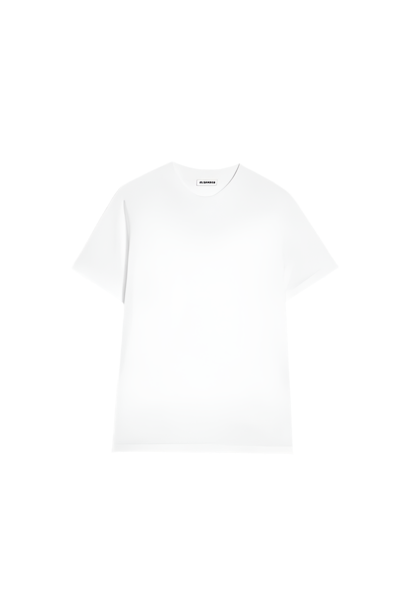 Jil Sander White Crew Neck T-Shirt