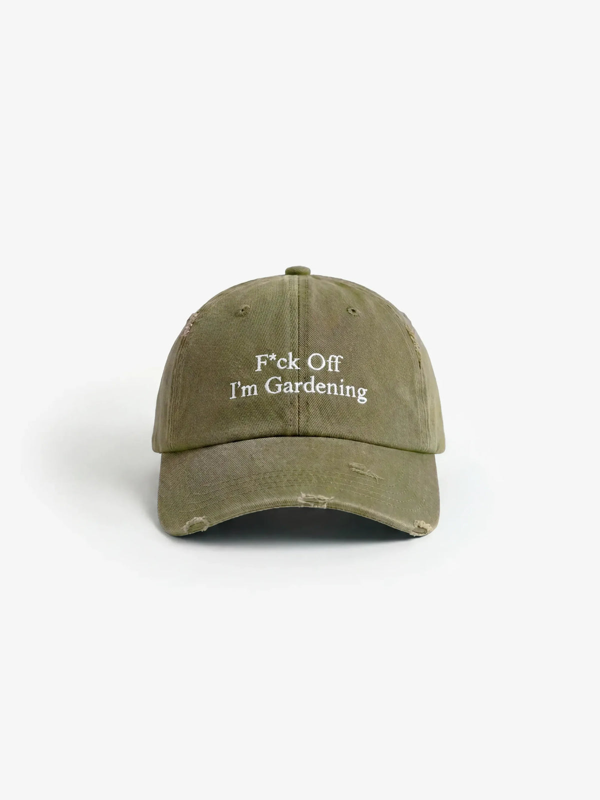 Brams Fruit Green F*ck Off I’m Gardening Cap Distressed