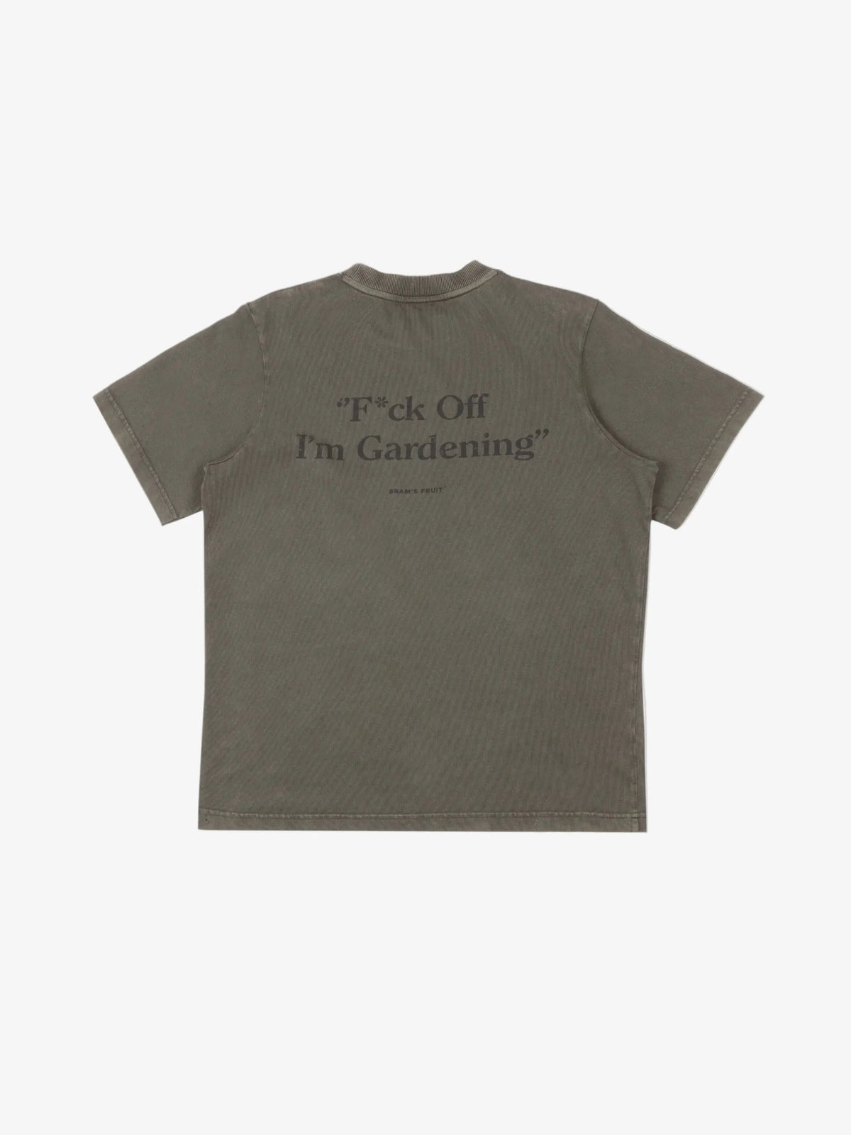 Brams Fruit Grey Distressed F*ck Off I'm Gardening T-shirt