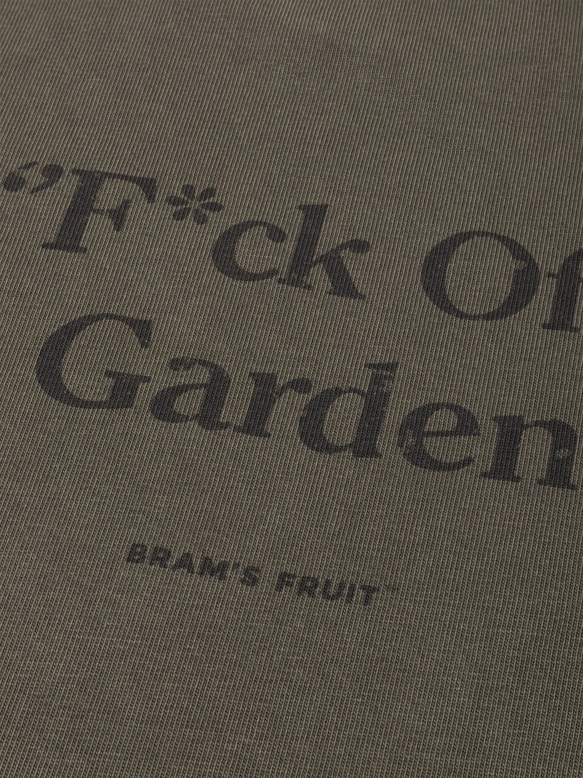 Brams Fruit Grey Distressed F*ck Off I'm Gardening T-shirt