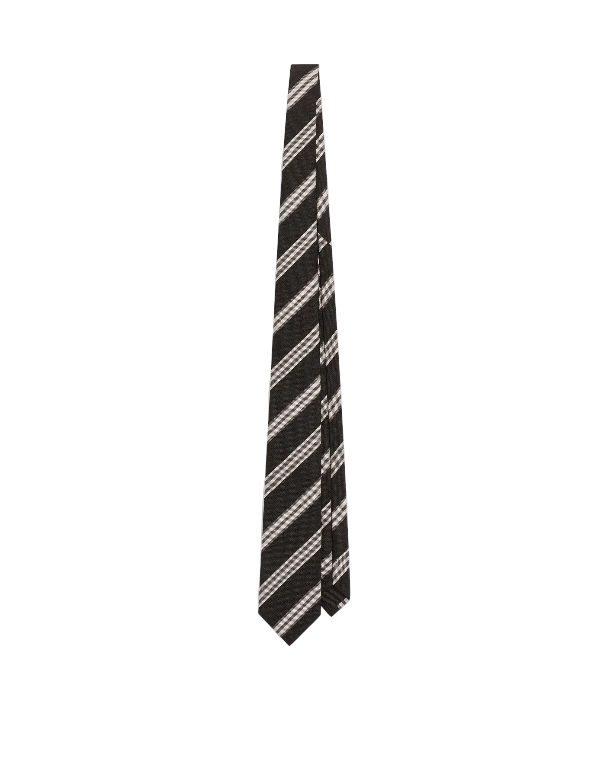 Dolce & Gabbana Striped Jacquard Tie front