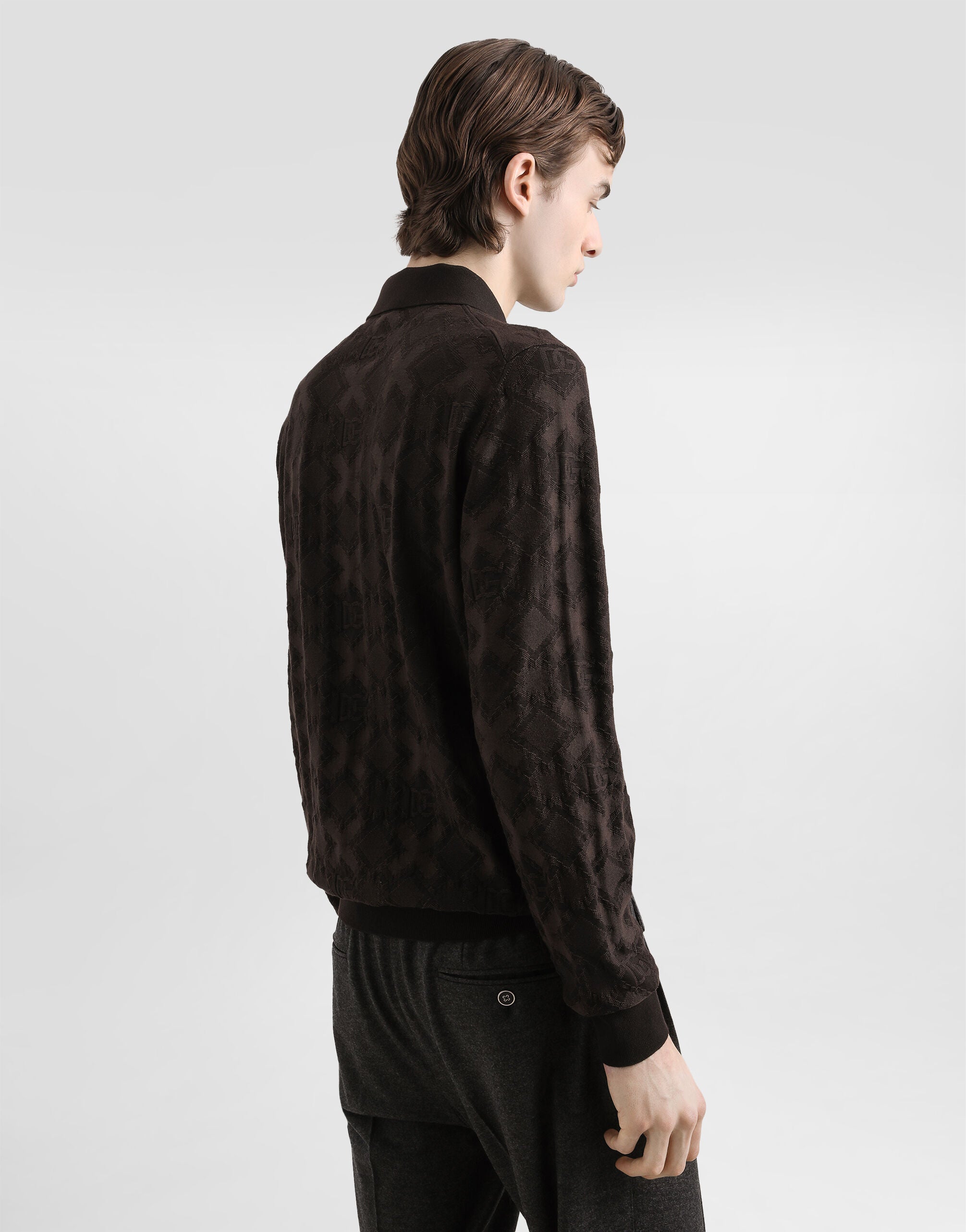 Polo-Pullover-Langarm