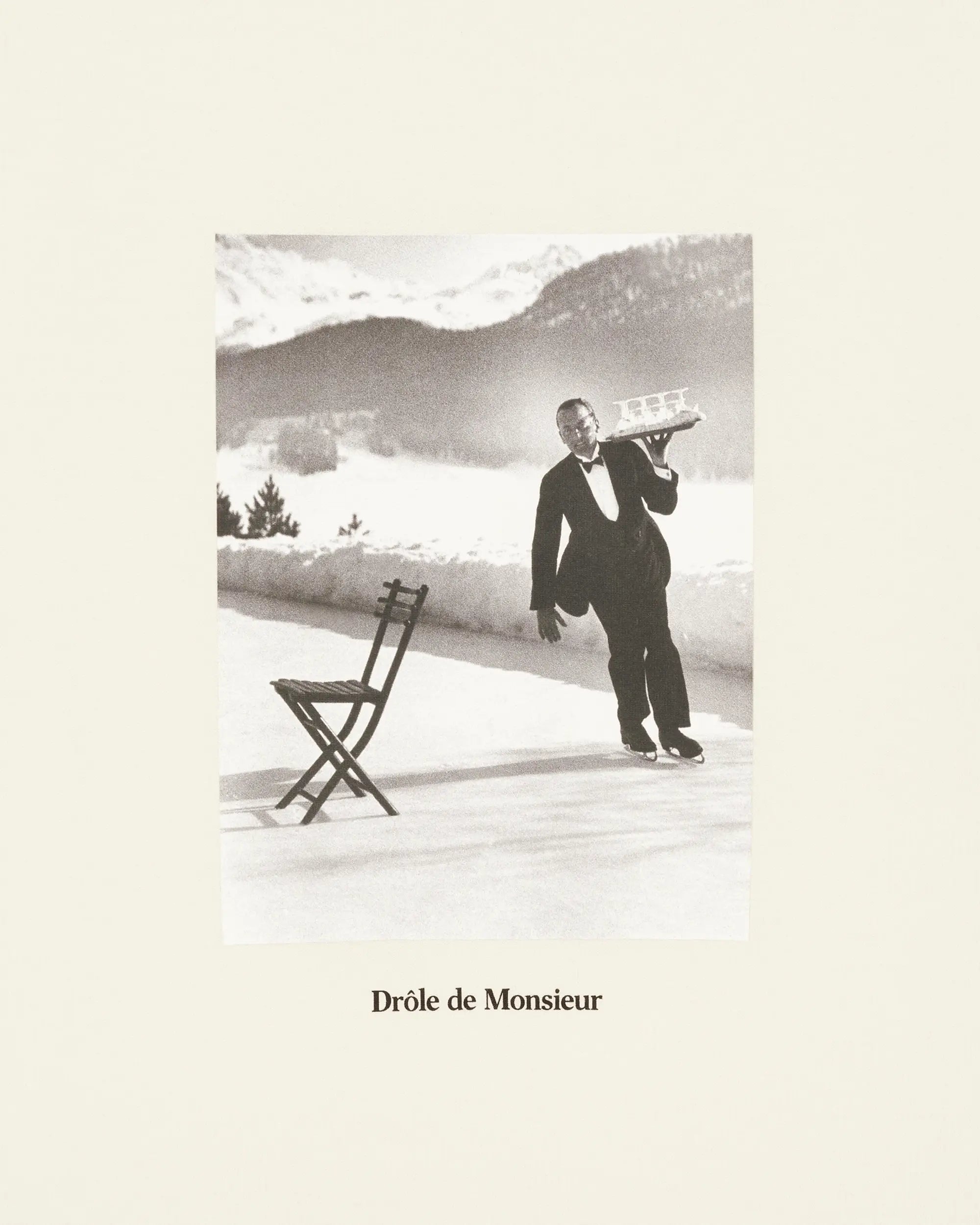 Le T-Shirt Ice Skating Waiter