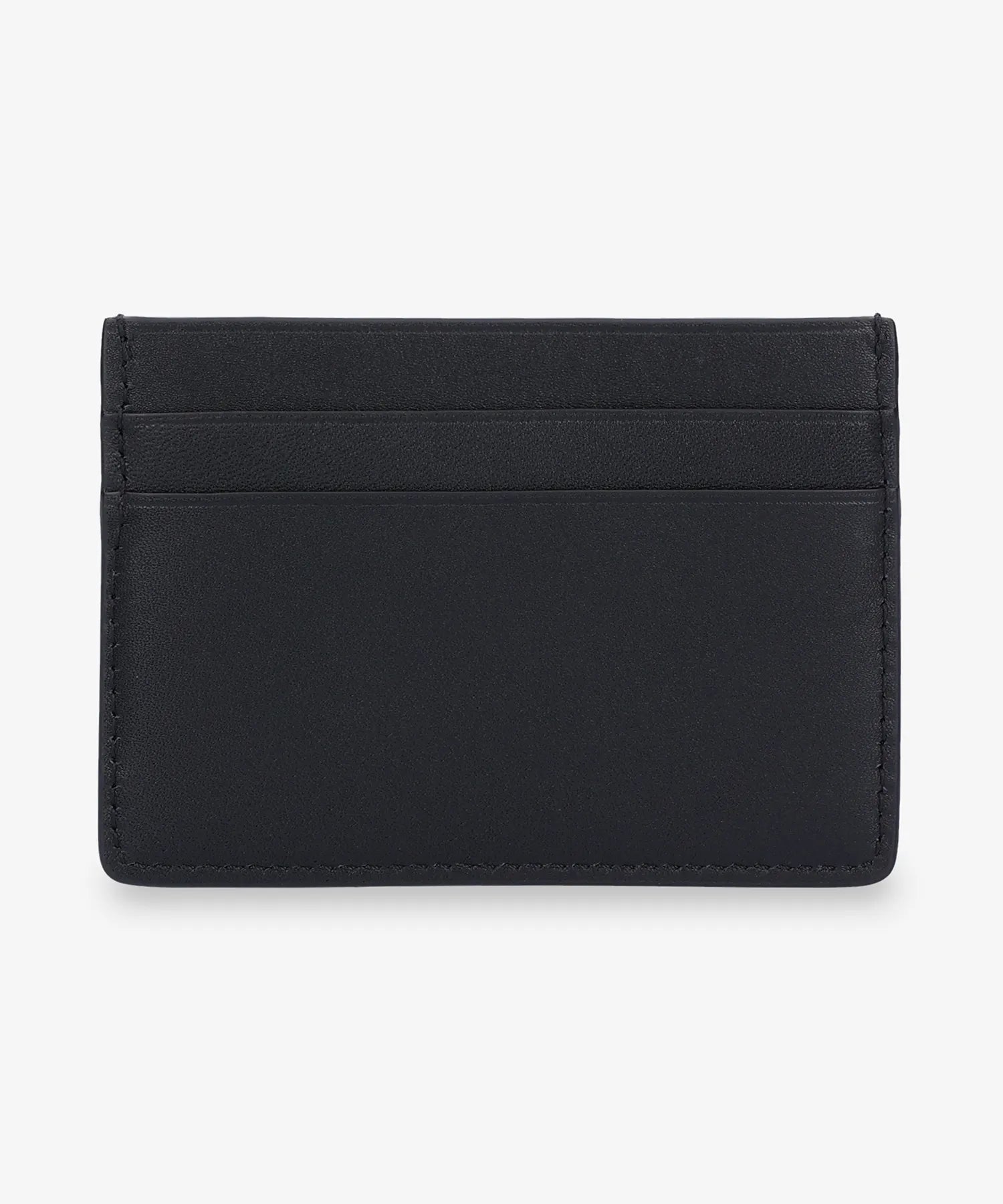 Jil Sander Soft Calf Black Credit Card Holder