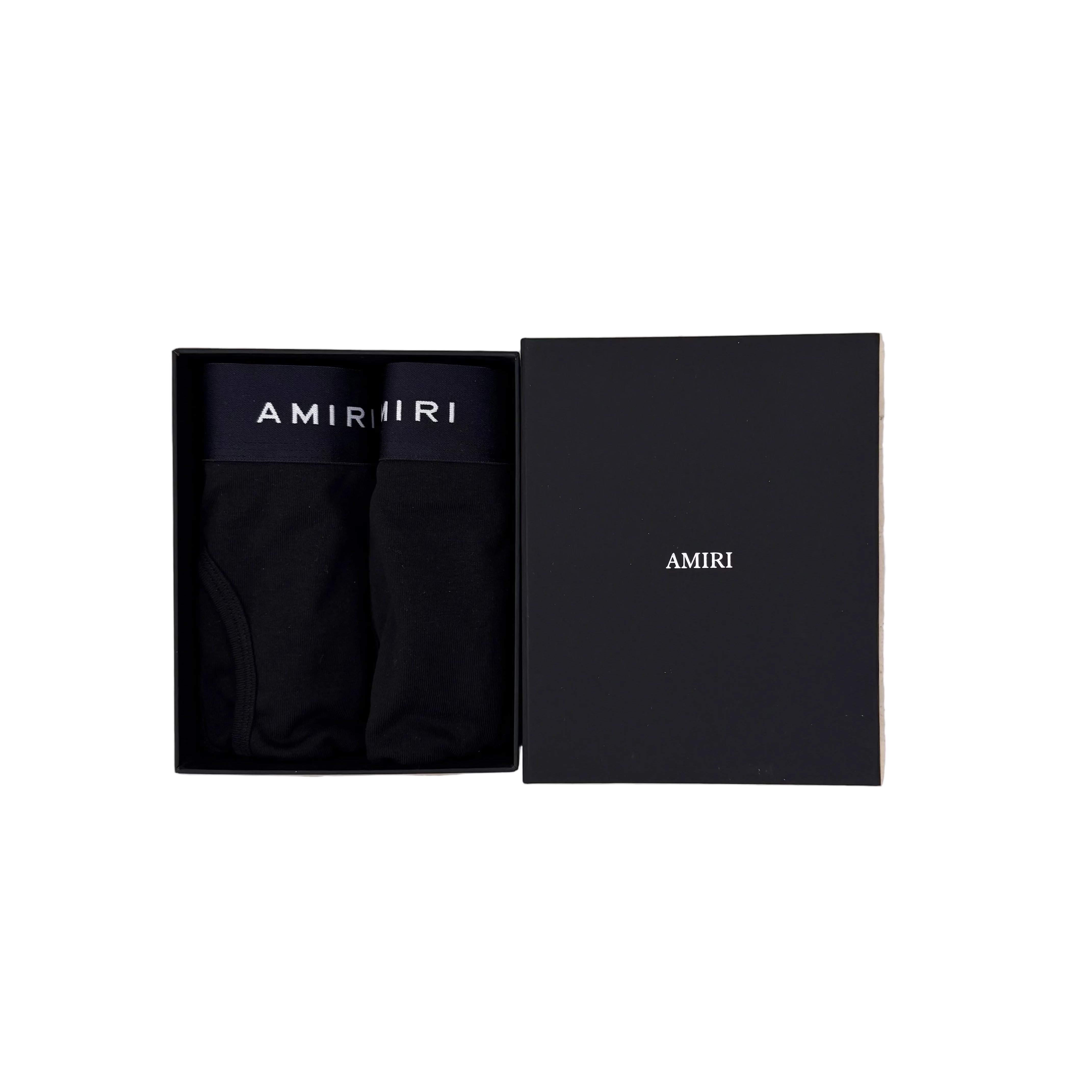 Amiri Black Boxer Brief 2-Pack