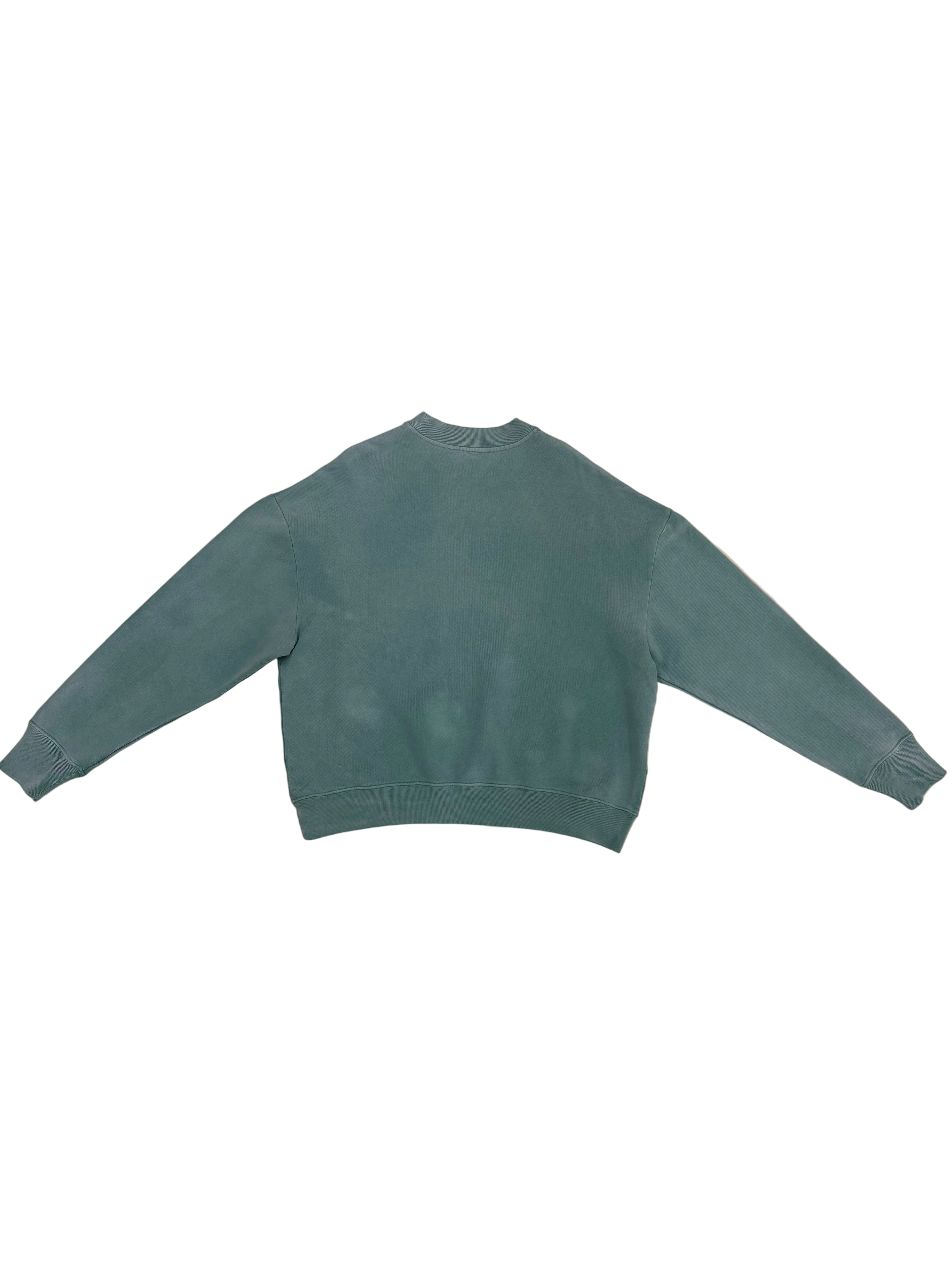 Willy Chavarria Green Community Center Standard Crewneck flat back