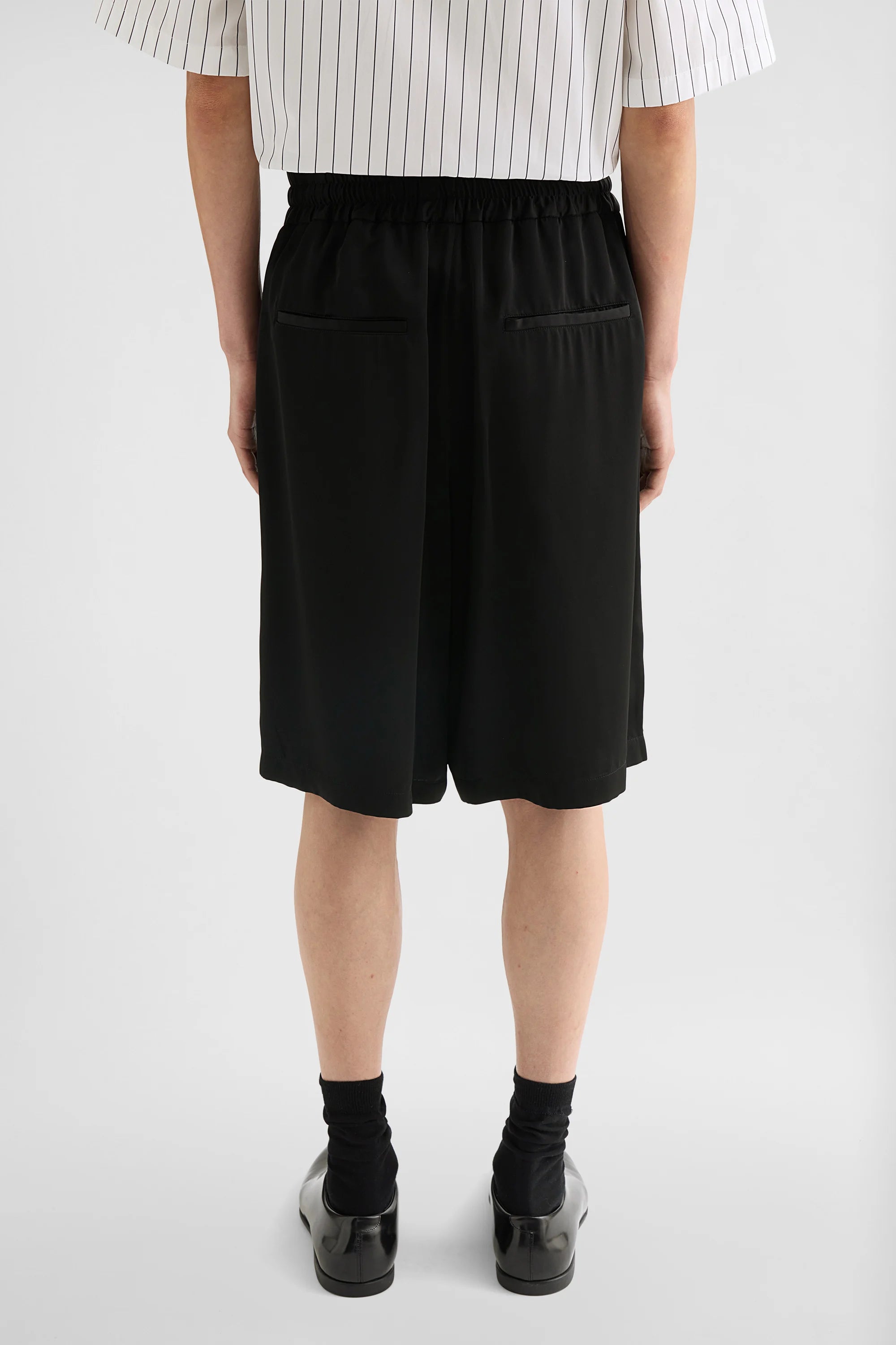 Jil Sander Black Teck 10 Shorts