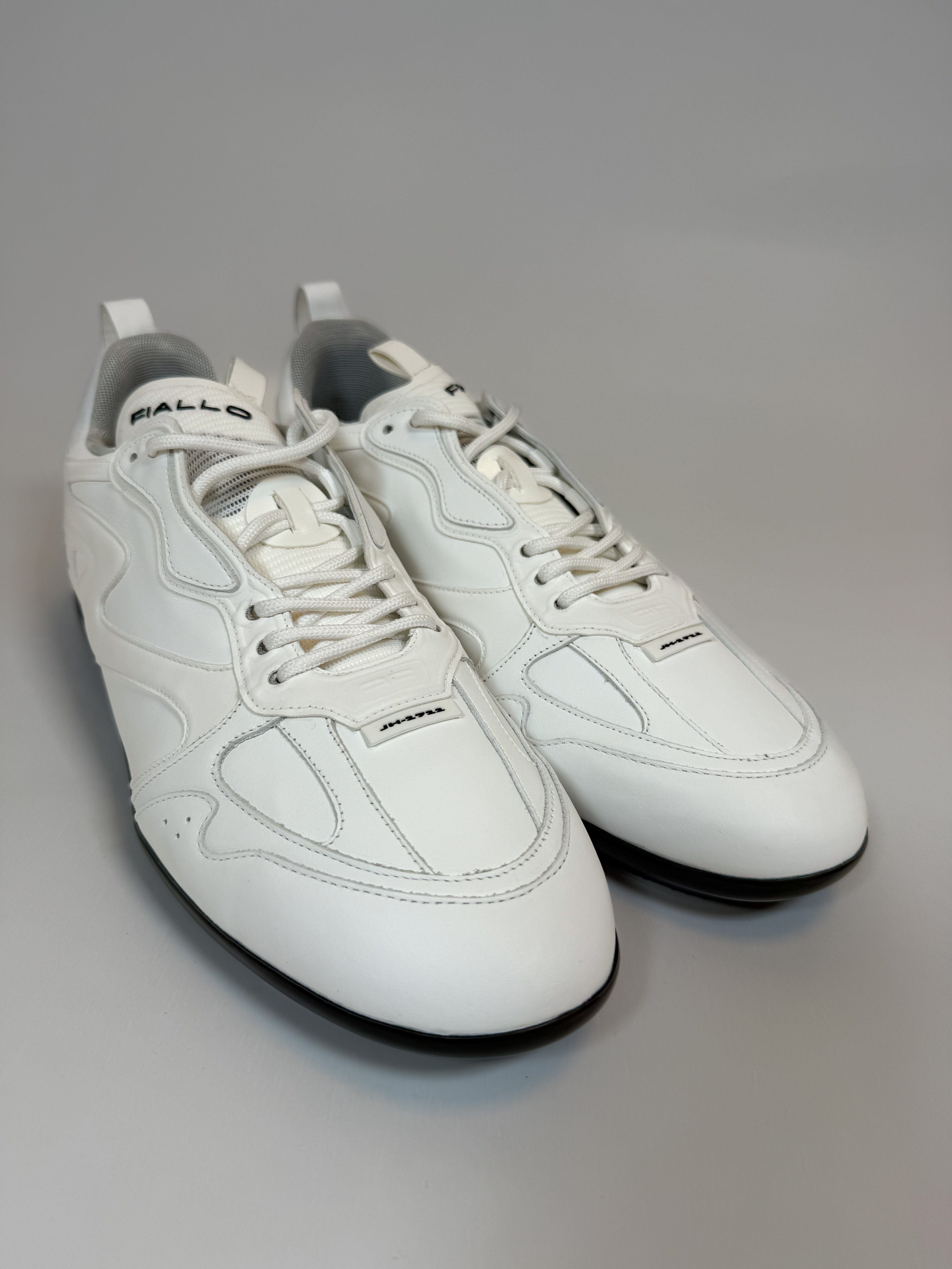 Fiallo White Leather Sneaker front