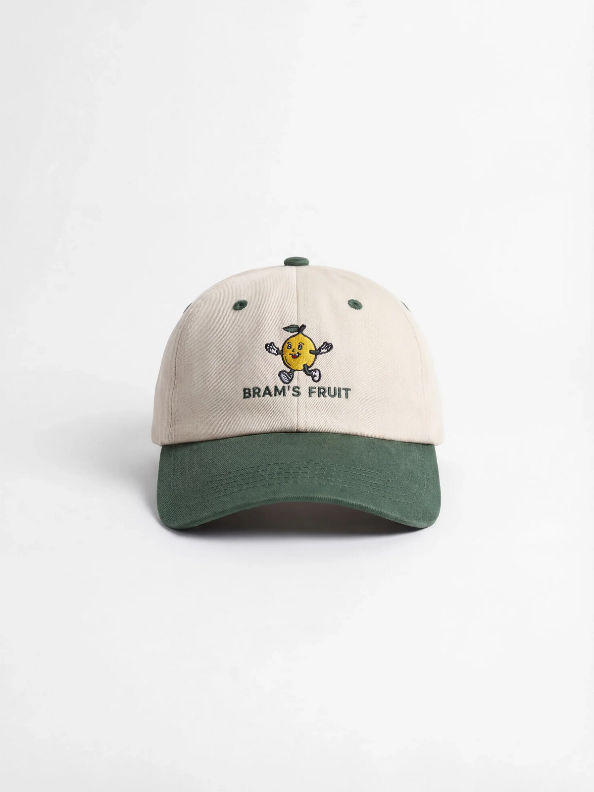 Brams Fruit Green Beige Lemon Cap