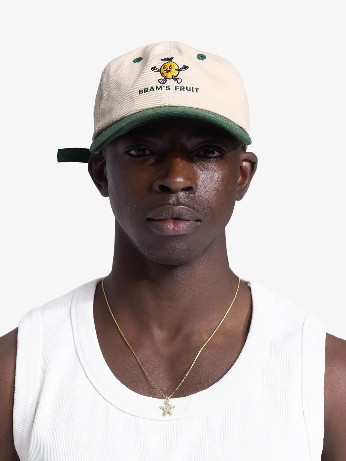 Brams Fruit Green Beige Lemon Cap