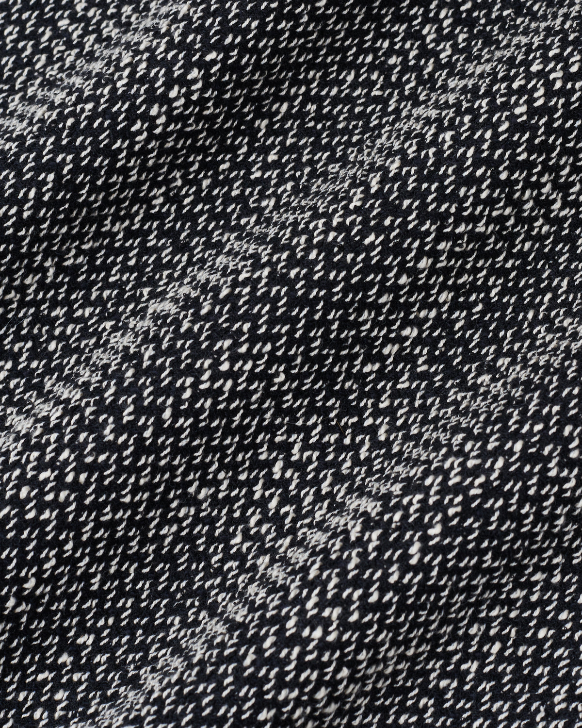Drôle de Monsieur schwarzer zweireihiger Twill-Mantel mit Gürtel