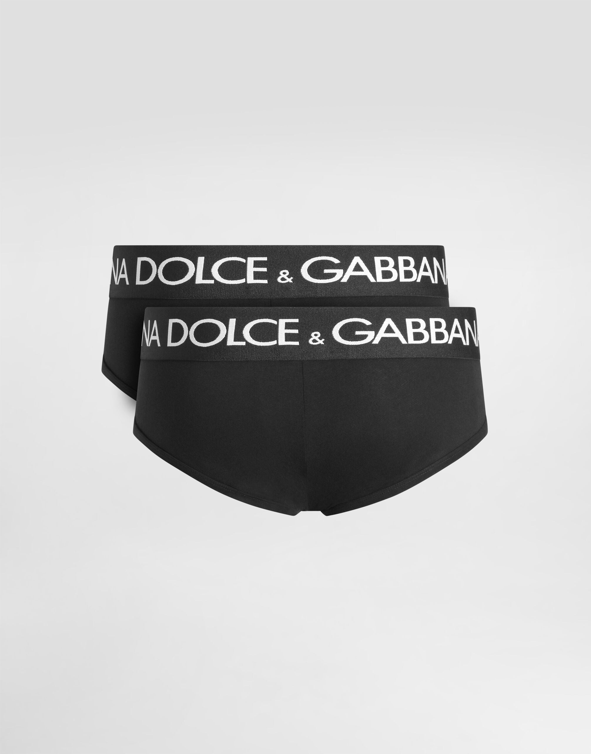 Dolce & Gabbana Black Brando Brief 2-Pack back