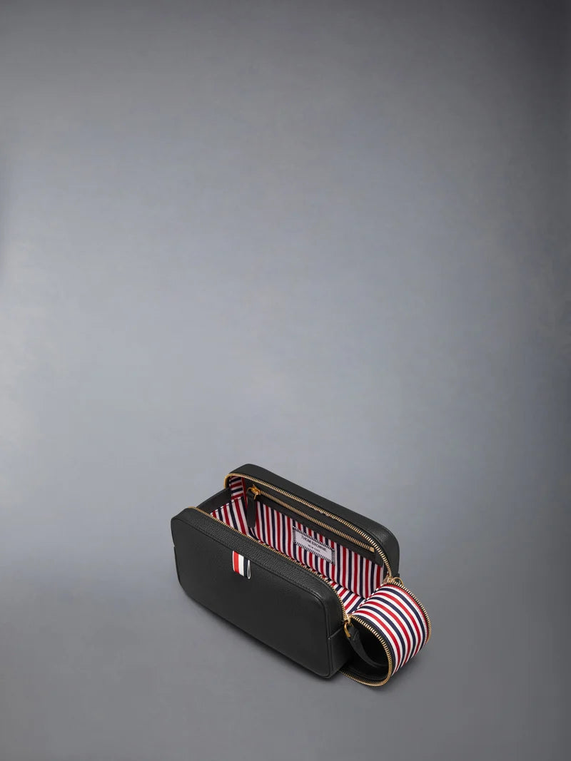 Thom Browne Soft Leather Wash Bag