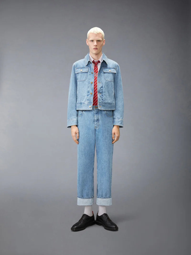 Thom Browne Washed Japanese Selvedge Denim