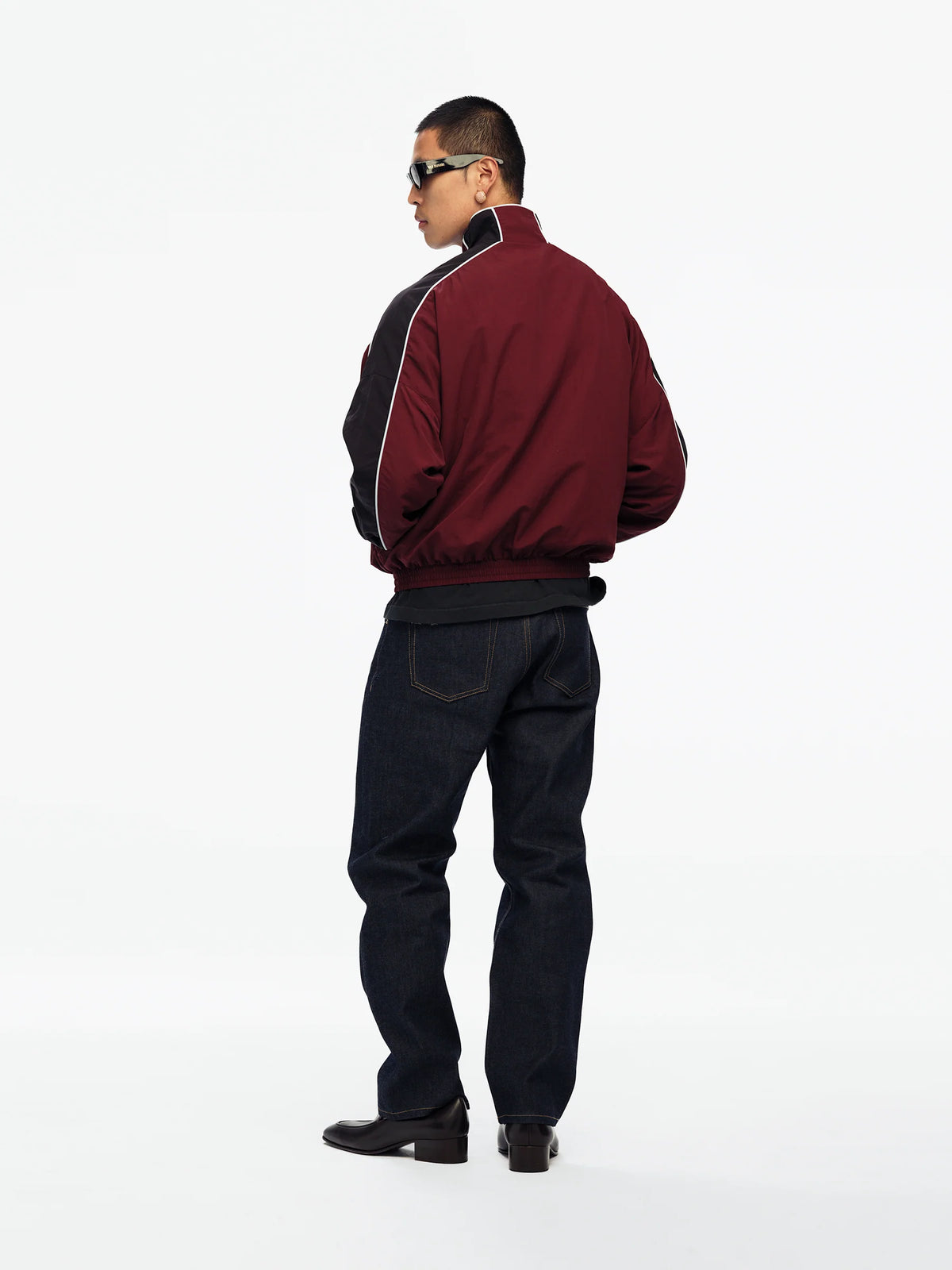 Willy Chavarria Bordeaux Bad Boy Trainingsjacke