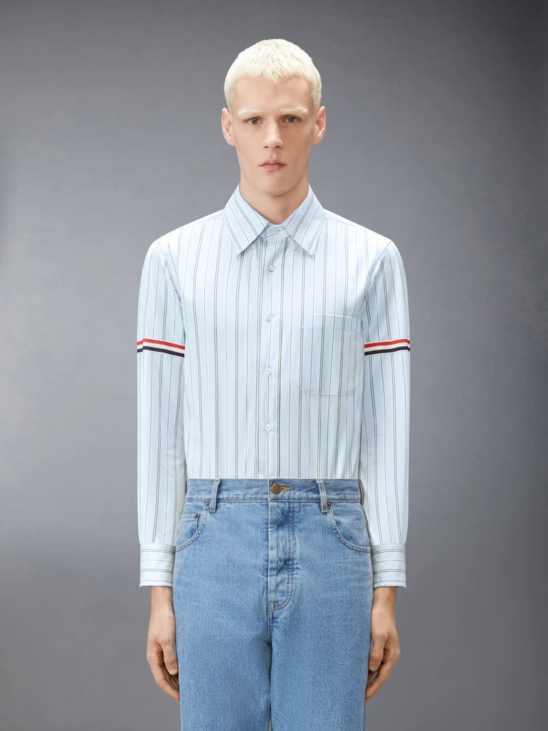 Thom Browne Straight Fit Armband Shirt