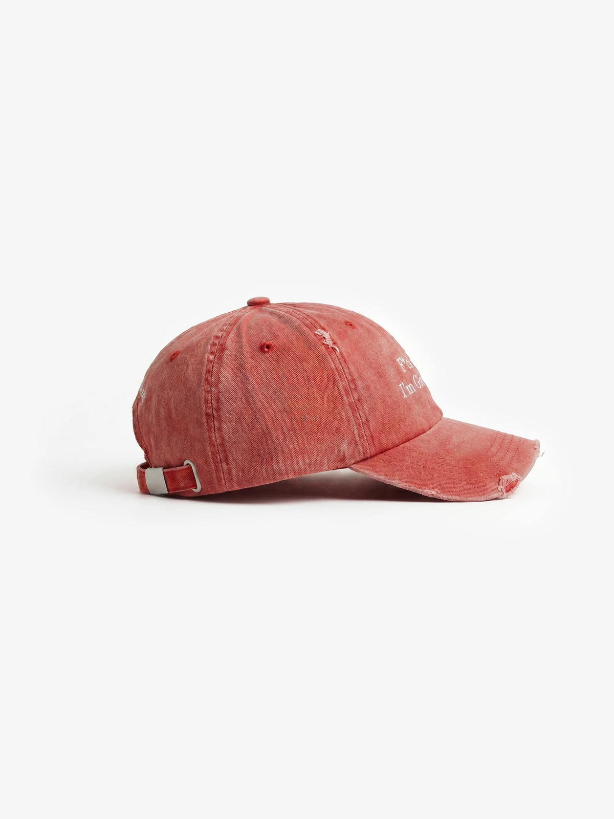 Brams Fruit Red F*ck Off I’m Gardening Cap Distressed