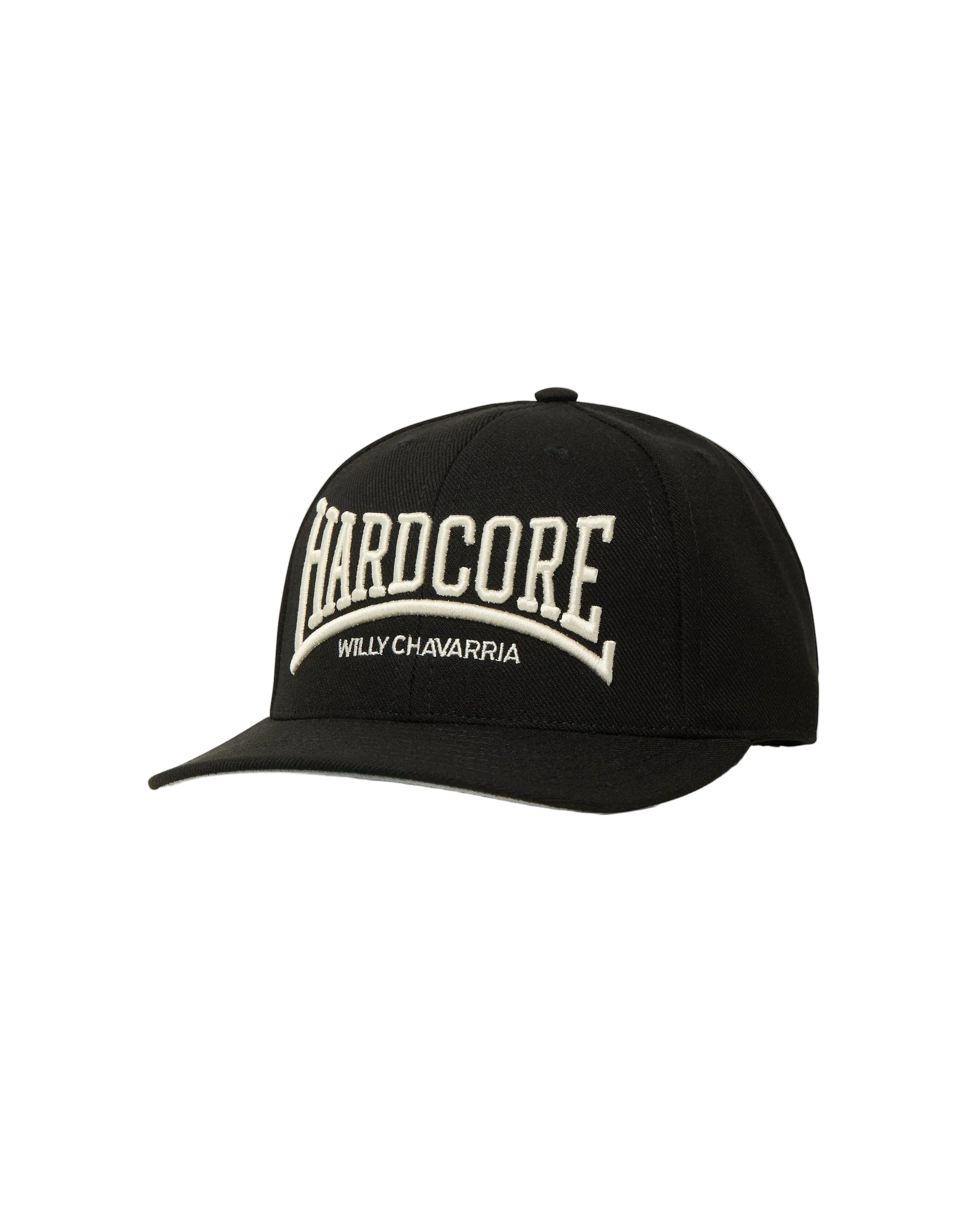 Willy Chavarria Black Hardcore Cap front