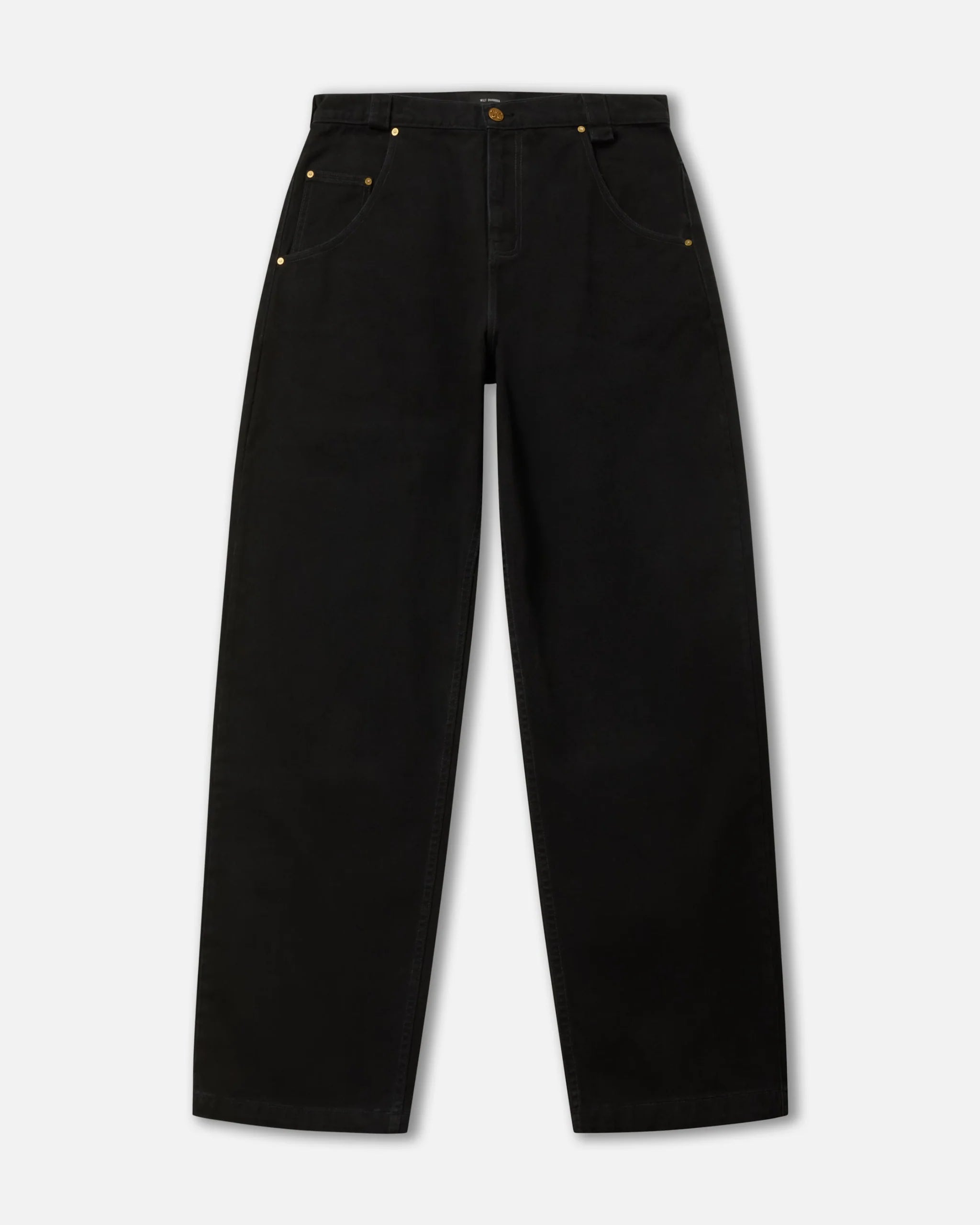 Willy Chavarria Black Beauty Bad Boy Jean flat front