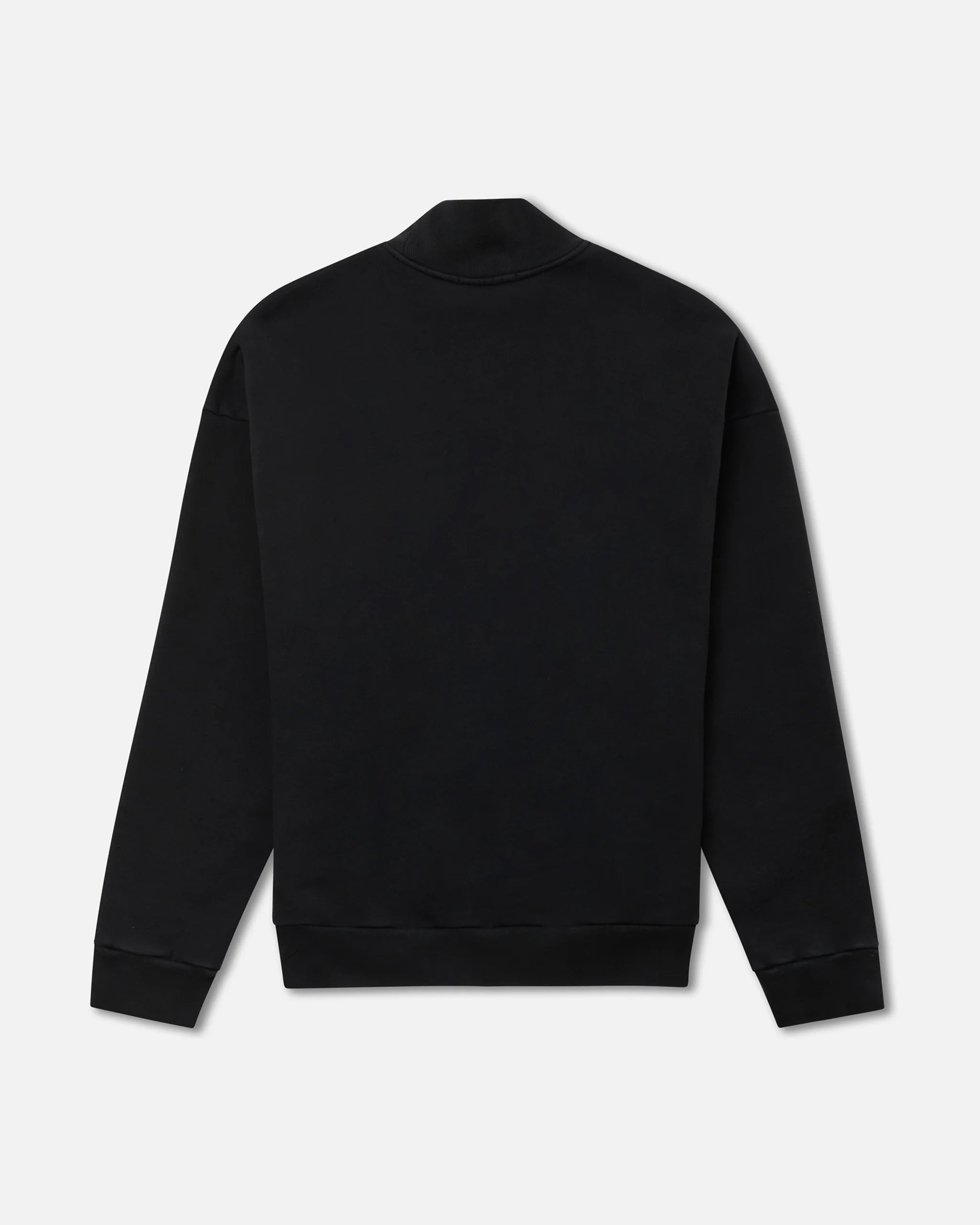 Willy Chavarria Black Stripe Gilroy Crewneck flat back
