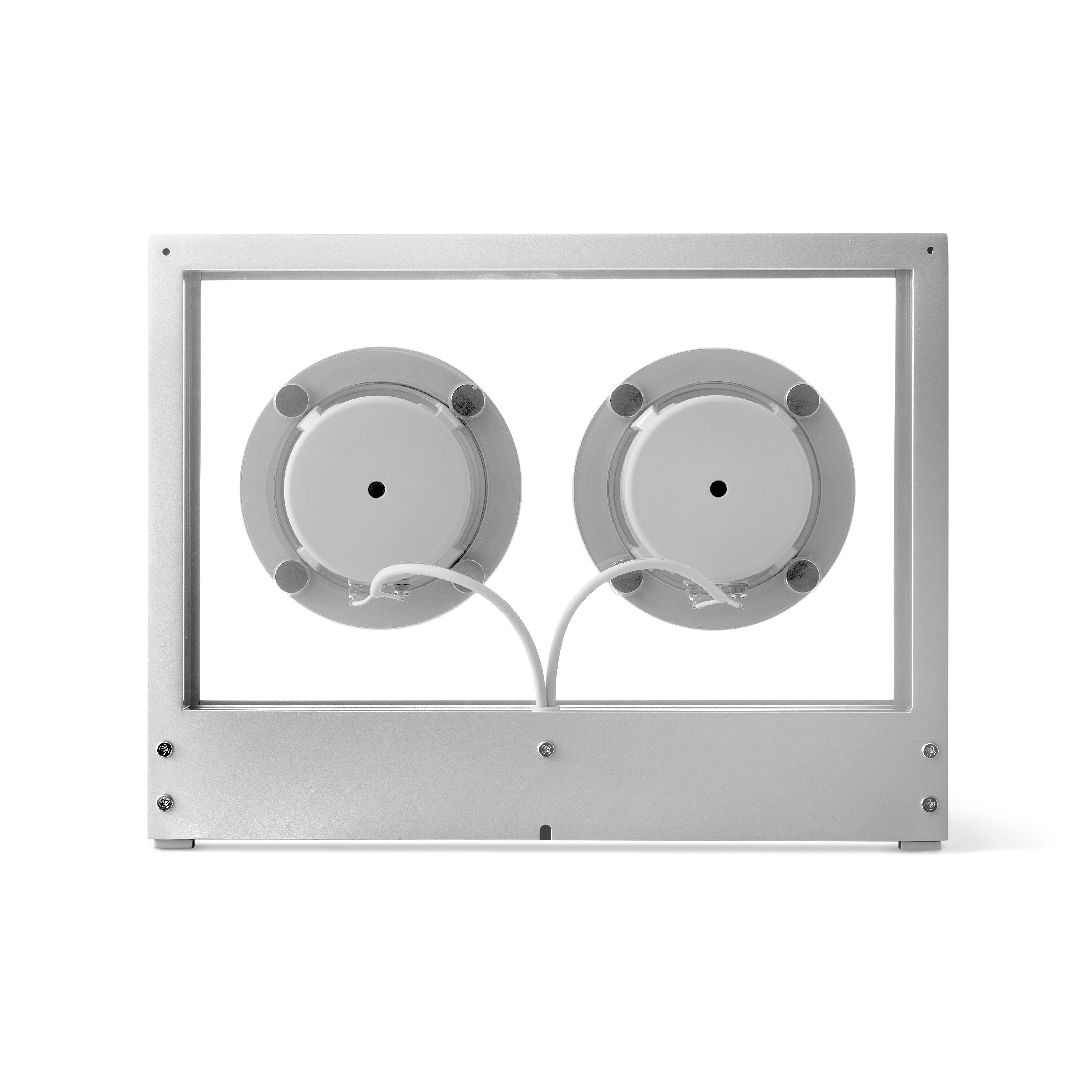 Small Silver Transparent Speaker