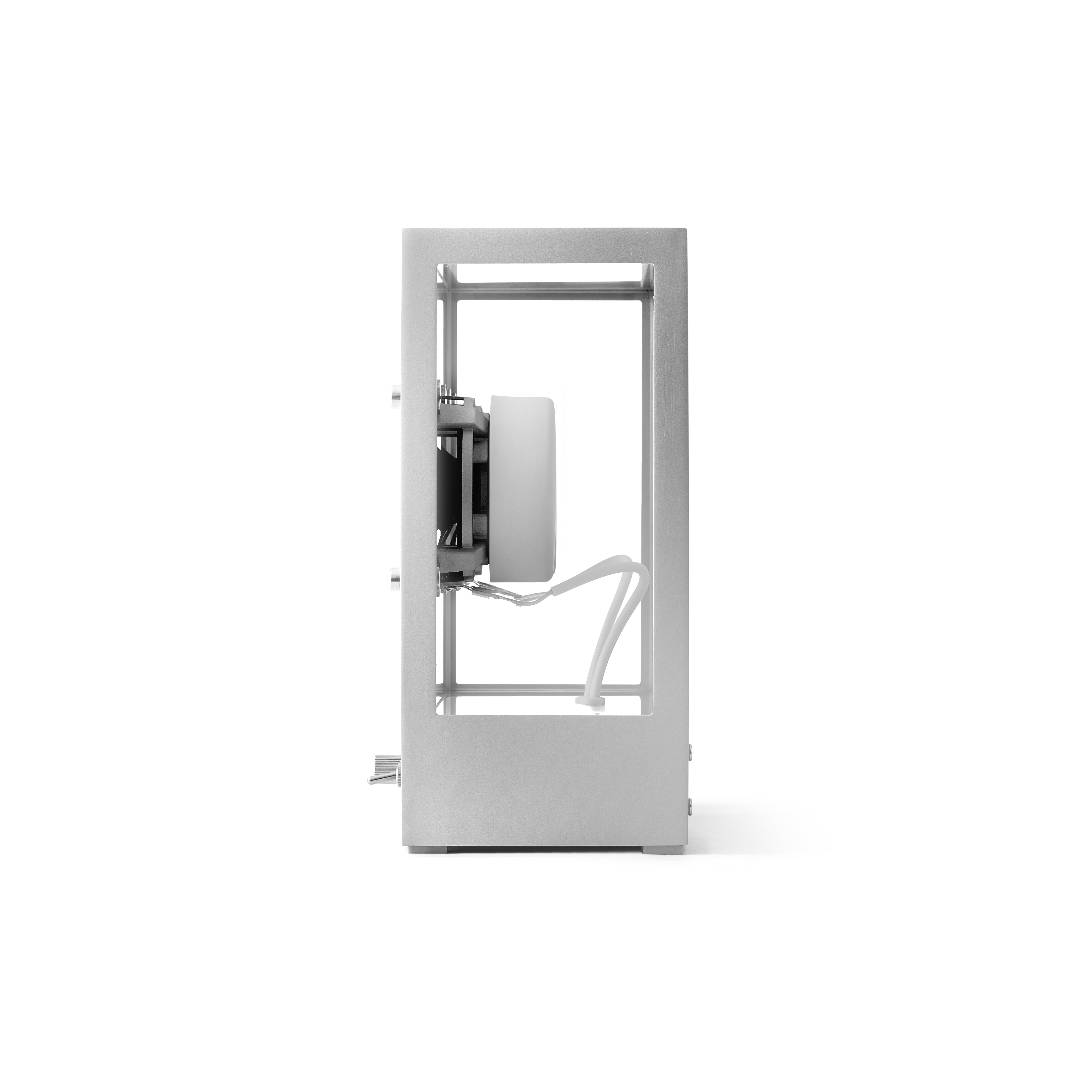 Small Silver Transparent Speaker
