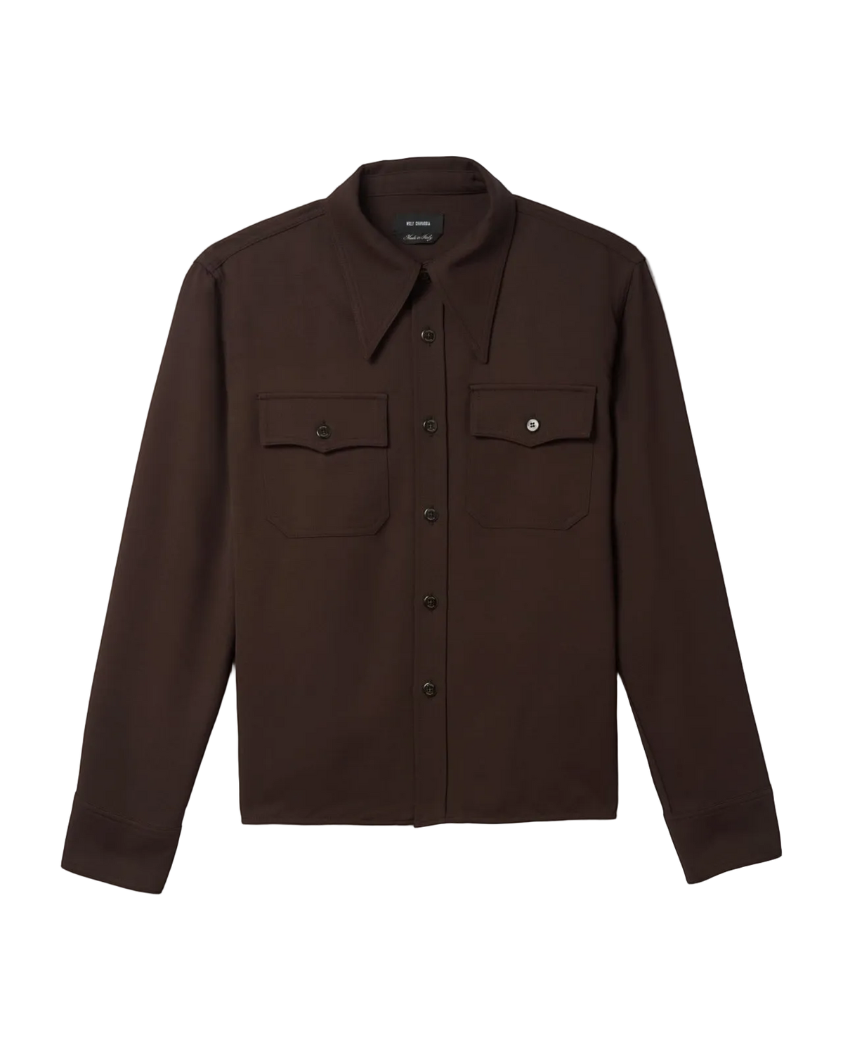 Willy Chavarria Brown Uniform Chente Shirt