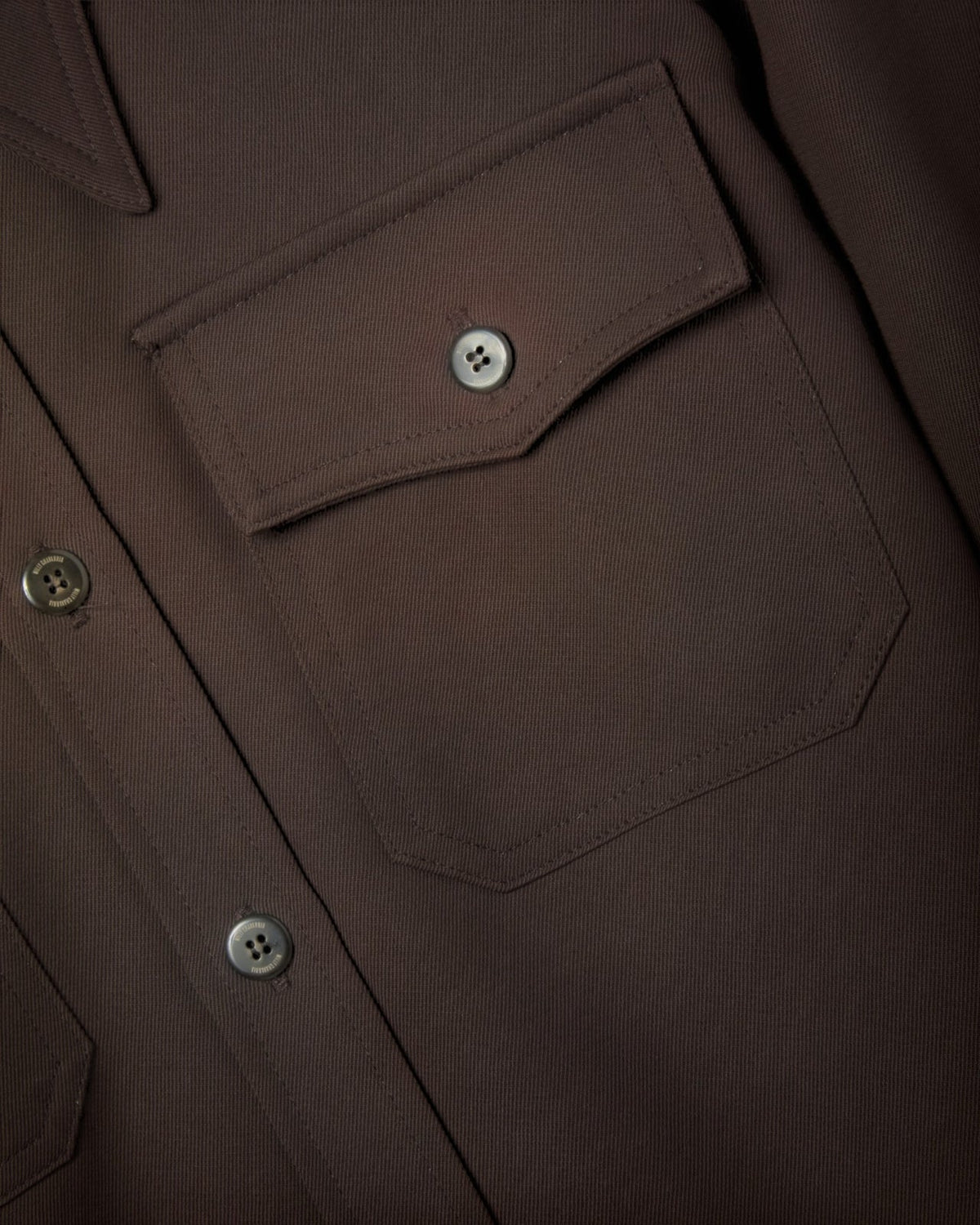 Willy Chavarria Brown Uniform Chente Shirt