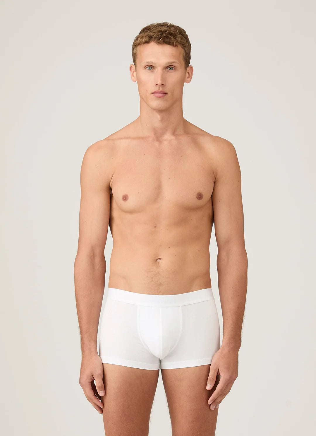 Sunspel White Stretch Trunk