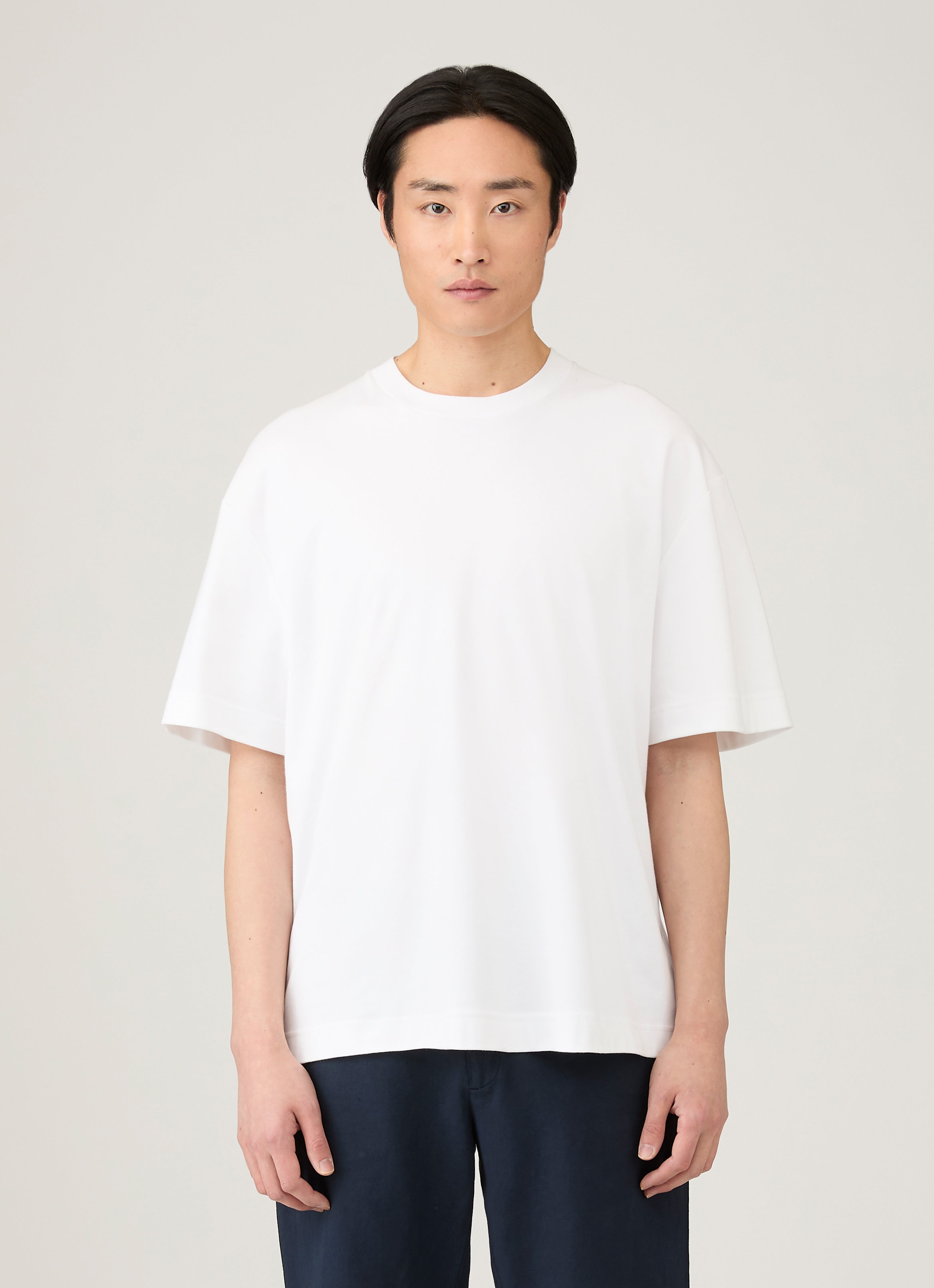 Sunspel heavyweight oversized T-shirt front