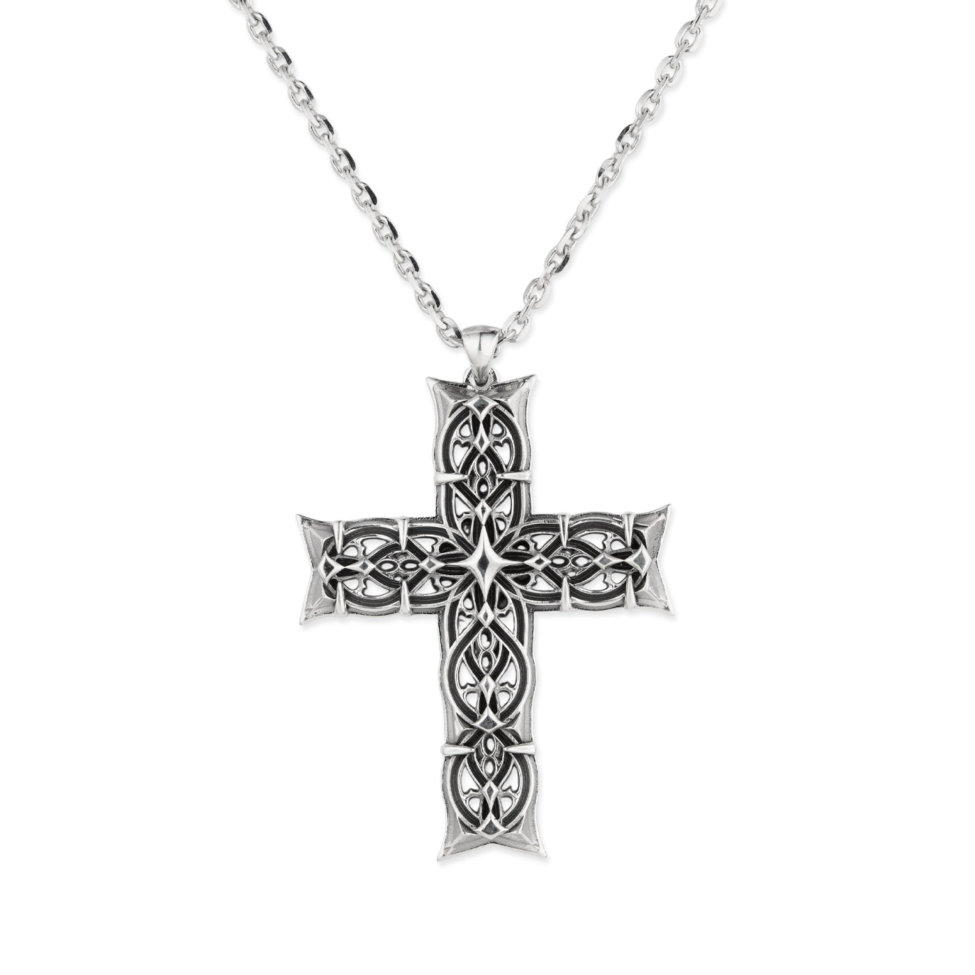 Emanuele Bicocchi Notre-Dame Cross Necklace