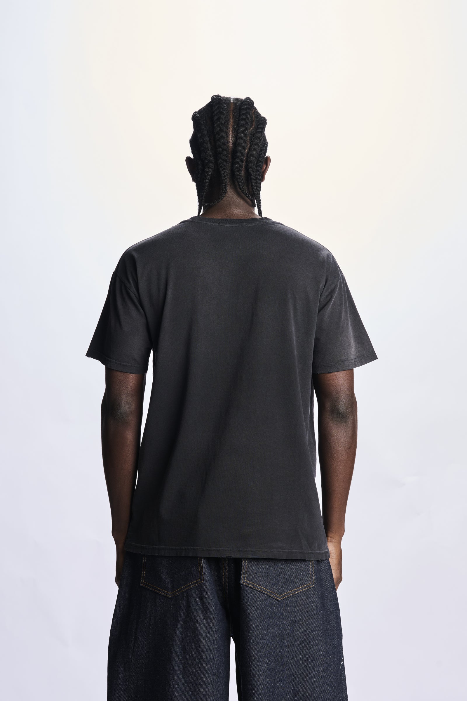 Willy Chavarria Black Leather Daddy Easy Tee
