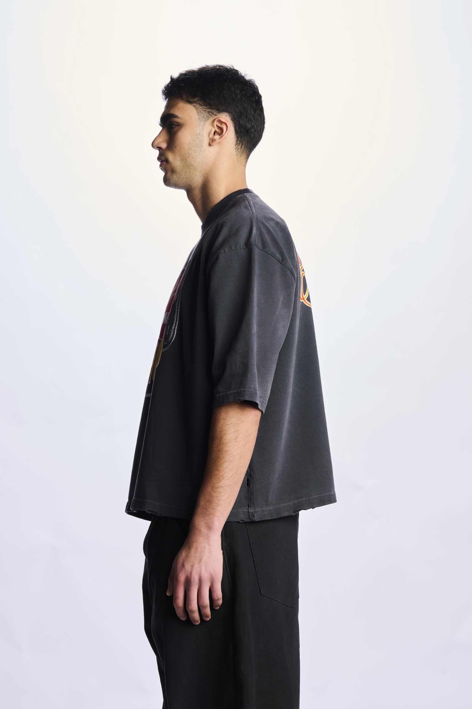 Willy Chavarria Black Os Especial Chorizo Buffalo Tee